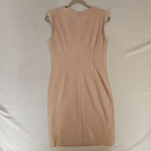 T. TAHARI  CHASSITY DRESS  SOFT PINK SIZE 10  NWT - Picture 5 of 12